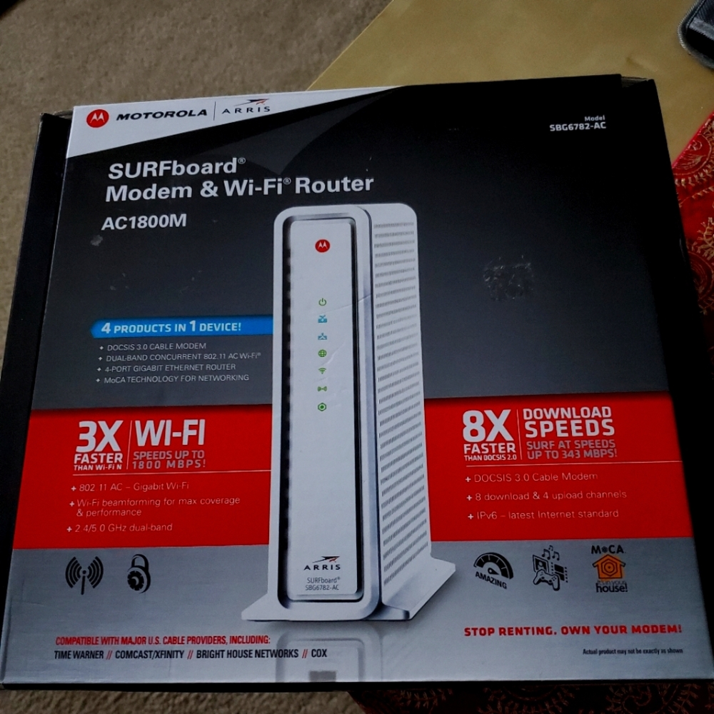 ARRIS AC1800M COMBO UNIT